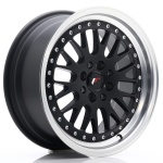 Janta aliaj Japan Racing JR10 16x7 ET30 4x100/108 Matt Black w/Machined Lip