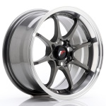 Janta aliaj Japan Racing JR5 15x8 ET28 4x100 Gun Metal w/Machined Lip