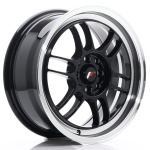 Janta aliaj Japan Racing JR7 16x7 ET38 4x100/114 Gloss Black w/Machined Lip