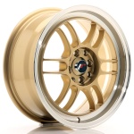 Janta aliaj Japan Racing JR7 16x7 ET38 4x100/114 Gold w/Machined Lip