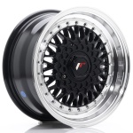 Janta aliaj Japan Racing JR9 15x7 ET20 4x100/108 Gloss Black w/Machined Lip