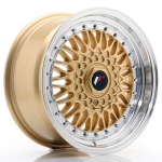 Janta aliaj Japan Racing JR9 16x7,5 ET25 BLANK Gold w/Machined Lip