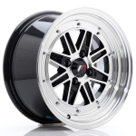 Janta aliaj Japan Racing JR31 15x7.5 ET20 4x100 Gloss Black Machined Face
