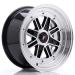 Janta aliaj Japan Racing JR31 15x7.5 ET20 4H BLANK Gloss Black Machined Face