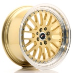 Janta aliaj Japan Racing JR10 17x8 ET35 4x100/114 Gold w/Machined Lip
