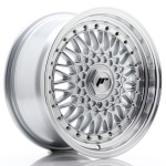 Janta aliaj Japan Racing JR9 16x7,5 ET25 4x100/108 Silver w/Machined Lip+Silver Rivets