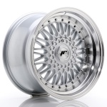 Janta aliaj Japan Racing JR9 17x10 ET20 5x112/120 Silver w/Machined Lip+Silver Rivets