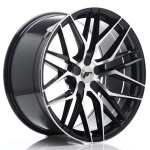Janta aliaj Japan Racing JR28 20x10 ET20-40 5H BLANK Gloss Black Machined Face