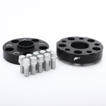 Set 2 flanse distantiere Japan Racing JRWA2 30mm 5x120 72,6 Black M12x1.5