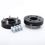Set 2 flanse distantiere Japan Racing JRWA4 31mm de trecere de la 4x100 la 5x120 57,1 72,6 BK M12x1.5