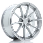 Janta aliaj Japan Racing JR37 17x8 ET20-40 5H BLANK Silver Machined Face