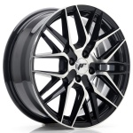 Janta aliaj Japan Racing JR28 17x7 ET40 4x100 Gloss Black Machined Face
