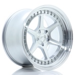 Janta aliaj Japan Racing JR43 18x10,5 ET15-22 5H BLANK Silver w/Machined Face