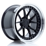 Janta aliaj Japan Racing JR39 19x11 ET0-25 5H BLANK Glossy Black w/Machined Lip