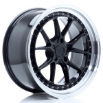 Janta aliaj Japan Racing JR39 19x9,5 ET15-35 5H BLANK Glossy Black w/Machined Lip
