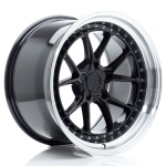 Janta aliaj Japan Racing JR39 18x10,5 ET15-22 5H BLANK Glossy Black w/Machined Lip