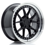 Janta aliaj Japan Racing JR39 18x8,5 ET15-35 5H BLANK Glossy Black w/Machined Lip