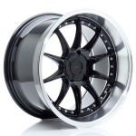 Janta aliaj Japan Racing JR41 18x10,5 ET15-25 5H BLANK Glossy Black w/Machined Lip