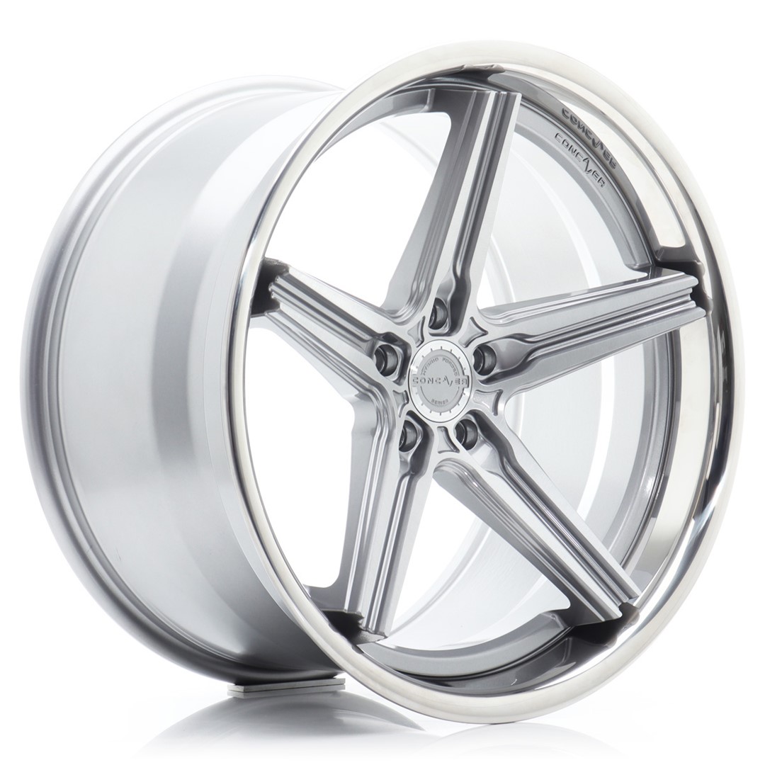 43703_0_32592 Janta aliaj Concaver CVR9 21x11,5 ET17-59 BLANK Brushed Titanium - imagine 1