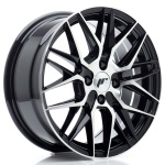 Janta aliaj Japan Racing JR28 16x7 ET40 4x100 Gloss Black Machined Face