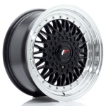 Janta aliaj Japan Racing JR9 16x7,5 ET25 BLANK Gloss Black w/Machined Lip