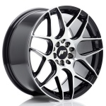 Janta aliaj Japan Racing JR18 17x8 ET35 5x100/114 Black Machined Face