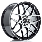 Janta aliaj Japan Racing JR18 18x7,5 ET40 5x112/114 Black Machined Face