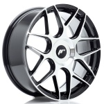 Janta aliaj Japan Racing JR18 18x7,5 ET20-40 BLANK Black Machined Face