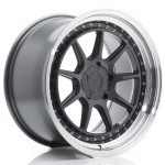 Janta aliaj Japan Racing JR47 18x9,5 ET15-35 5H BLANK Hyper Gray w/Machined Lip