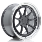 Janta aliaj Japan Racing JR47 19x9,5 ET15-35 5H BLANK Hyper Gray w/Machined Lip