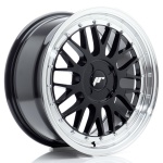 Janta aliaj Japan Racing JR23 17x8 ET20-45 4H BLANK Gloss Black w/Machined Lip