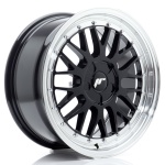 Janta aliaj Japan Racing JR23 17x8 ET20-45 5H BLANK Gloss Black w/Machined Lip