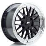 Janta aliaj Japan Racing JR23 18x8 ET20-42 5H BLANK Glossy Black w/Machined Lip