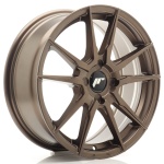 Janta aliaj Japan Racing JR21 17x7 ET20-40 4H BLANK Matt Bronze