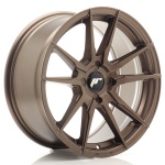Janta aliaj Japan Racing JR21 17x8 ET20-35 4H BLANK Matt Bronze