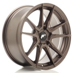 Janta aliaj Japan Racing JR21 17x8 ET20-35 5H BLANK Matt Bronze