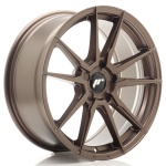 Janta aliaj Japan Racing JR21 18x8 ET20-40 5H BLANK Matt Bronze