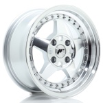 Janta aliaj Japan Racing JR6 15x7 ET25 4x108 Silver Machined Face