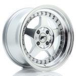 Janta aliaj Japan Racing JR6 15x8 ET15 4x100 Silver Machined Face