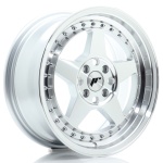 Janta aliaj Japan Racing JR6 16x7 ET35 4x100 Silver Machined Face