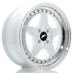 Janta aliaj Japan Racing JR6 16x7 ET35 4x100 White w/Machined Lip