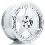 Janta aliaj Japan Racing JR6 17x8 ET35 5x112 Silver Machined Face