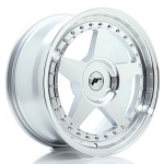 Janta aliaj Japan Racing JR6 17x8 ET20-35 BLANK Silver Machined Face