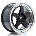 Janta aliaj Japan Racing JR6 18x9,5 ET22 5x114,3/120 Gloss Black w/Machined Lip