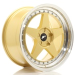 Janta aliaj Japan Racing JR6 18x9,5 ET20-40 5H BLANK Gold w/Machined Lip