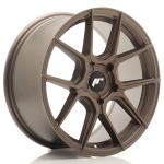 Janta aliaj Japan Racing JR30 17x8 ET20-40 5H BLANK Matt Bronze