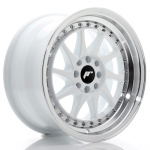 Janta aliaj Japan Racing JR26 16x8 ET25 4x100/108 White w/Machined Lip