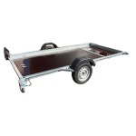 Remorcă auto basculabilă 750kg REPO 300x150 – 3015/07 - imagine 3