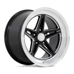 Janta aliaj American Racing Vintage 18x10 5X114.3 GLOSS BLACK MILLED WITH DIAMOND CUT LIP ET 0 CB 72.56 VN514BE18101200BRW