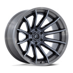Janta aliaj Fuel 1PC 22x10 6X135 GLOSS BLACK WITH BRUSHED GRAY TINT FACE & LIP ET -18 CB 87.1 FC403BT22106318NBRW